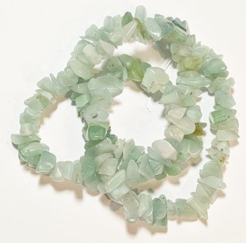 16 inch strand of Dyed Aventurine Chips