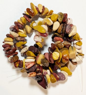 16 inch strand of Mookaite Chips