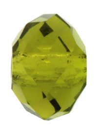 4, 6mm Preciosa Olivine Bellatrix Beads