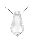 2, 6.5x13mm Preciosa Crystal Round Cut Drop
