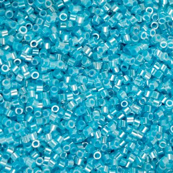 CY-1223 25 Grams of 11/0 Neon Celestial Ocean Cylin Seed Beads