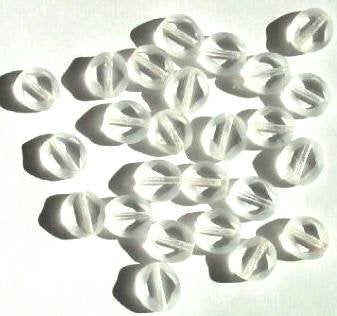 25 9mm Crystal Diamond-Shaped Window Beads