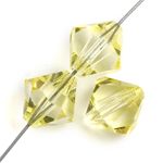 12mm Preciosa Bicone / Rondell Beads