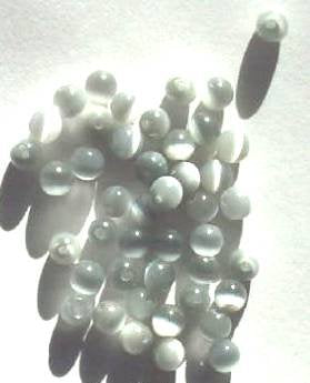 50 4mm Round Grey Fiber Optic