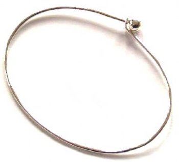 Silver Plated Interchangeable Bracelet Base