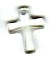 1 12x10mm Crystal Swarovski Cross (6860)