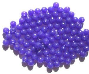 100 6mm Acrylic Opaque Purple