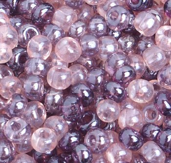 50g 6/0 Amethyst Lustre Mix