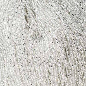 1 Hank of 11/0 Silver Lined Crystal Seed Beads