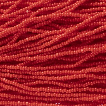10 Grams 13/0 Charlotte Seed Beads - Opaque Light Red