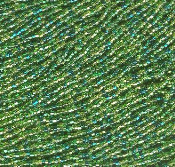 50 Grams of 10/0 Sea Green Silver Lined Mix
