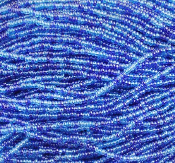 50 grams of 10/0 Aqua Lustre Mix Seed Bead Mix