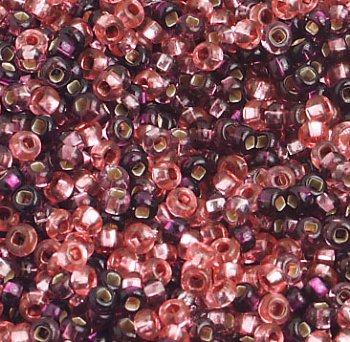 50g of 10/0 Lilac Silver Lined Mix Seed Beads