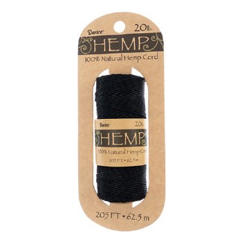 Dazzle-It! 20lb 205 Feet Black Cord (Spool)