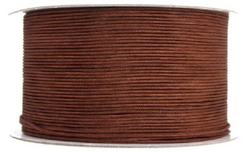 180 Yards of 1mm Light Chocolate Knotting Cord