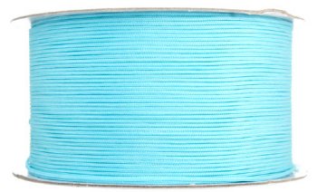180 Yards of 1mm Aqua Knotting Cord
