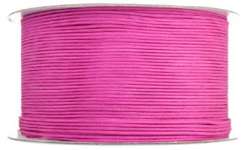 180 Yards of 1mm Strawberry Pink Knotting Cord