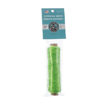 20 Yard Spool 70lb Gudebrod Neon Green Sinew