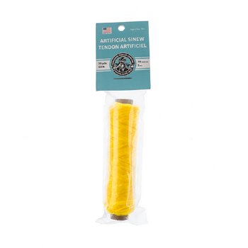 20 Yard Spool 70lb Gudebrod Yellow Sinew
