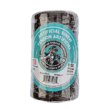 900 Feet Spool 70lb Gudebrod Brown Sinew
