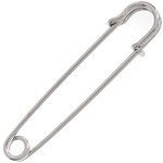 5 76mm Nickel Plated Kilt Pins