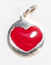 Sterling Silver 14x12mm Heart Pendant