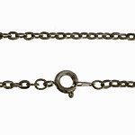 18 inch Finished Gunmetal Neck Chain
