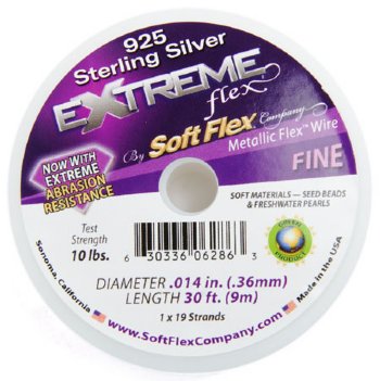 30 feet of Sterling Silver Soft Flex .014 in. Fine
