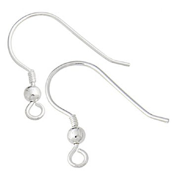 SS2004 5 Pairs of Fish Hook with 3mm Ball