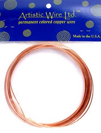 10 Feet of 16 Gauge Natural Copper Artistic Wire
