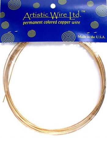 10 Feet of 16 Gauge Non Tarnish Brass Artistic Wire