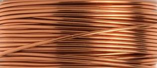 10 Yards of 18 Gauge Natural Copper Artistic Wire