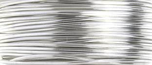 10 Yards of 18 Gauge Tinned Silver over Copper Artistic Wire