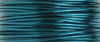 10 Yards of 18 Gauge Aqua Teal Artistic Wire