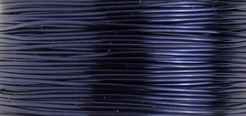 10 Yards of 18 Gauge Dark Blue Artistic Wire