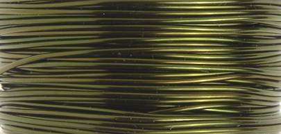 15 Yards of 22 Gauge Olive Artistic Wire