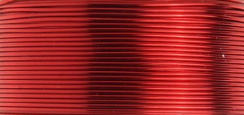 20 Yards of 24 Gauge Red Artistic Wire
