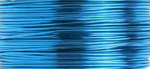 40 Yards of 28 Gauge Peacock Blue Artistic Wire
