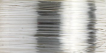 30 yards of 30 gauge Bright Non Tarnish Silver Artistic Wire