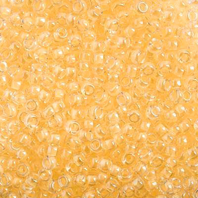 SB11-1121 22g of Colorlined Luminous Neon Sun Glow 11/0 Miyuki Seed Beads