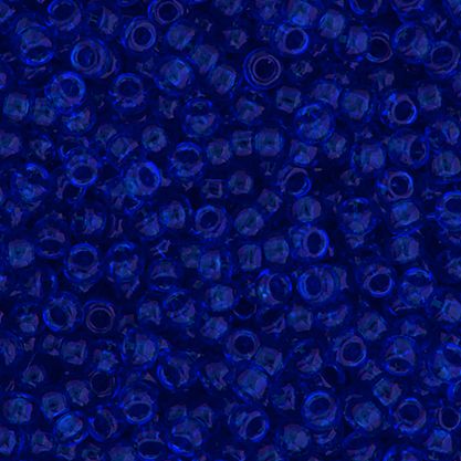 SB11-0151 22g of Transparent Cobalt 11/0 Miyuki Seed Beads