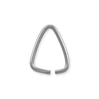 40 6.5x10.4mm Gold Beadalon Wire Triangle Bails