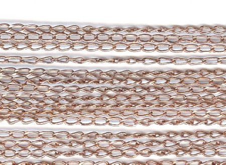 1 Meter of 3x2mm Antique Copper Tone Chain