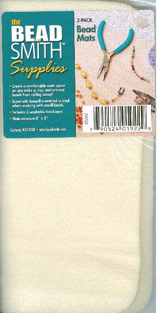 Pack of 2, 8x8 Inch Bead Mats