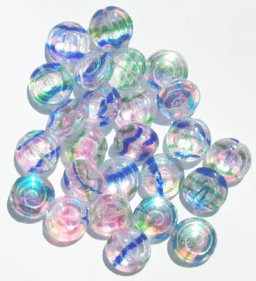 25 13mm Rainbow AB Cinnamon Buns