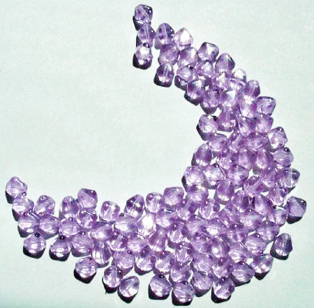 100 6mm Bicone Alexandrite
