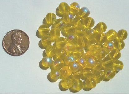 50 8mm Transparent Yellow AB