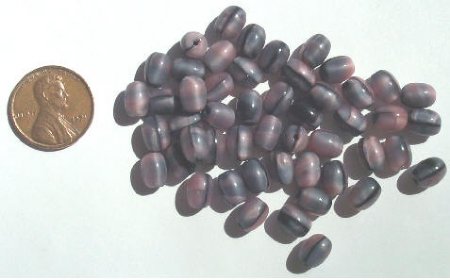 50 8x6mm Pink Tortoise Ovals