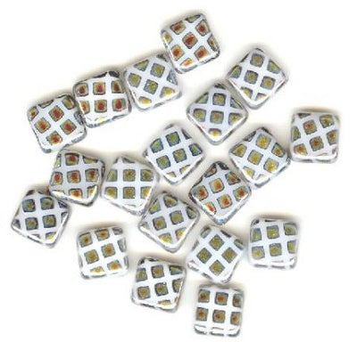 Peacock Glass Beads