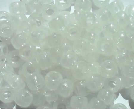 100 6x9mm Glow-in-the-Dark Crow Beads
